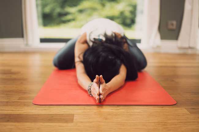 Woman Doing Crunches